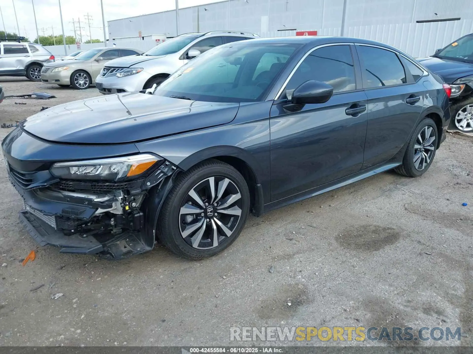 2 Photograph of a damaged car 2HGFE1F7XRH315873 HONDA CIVIC 2024