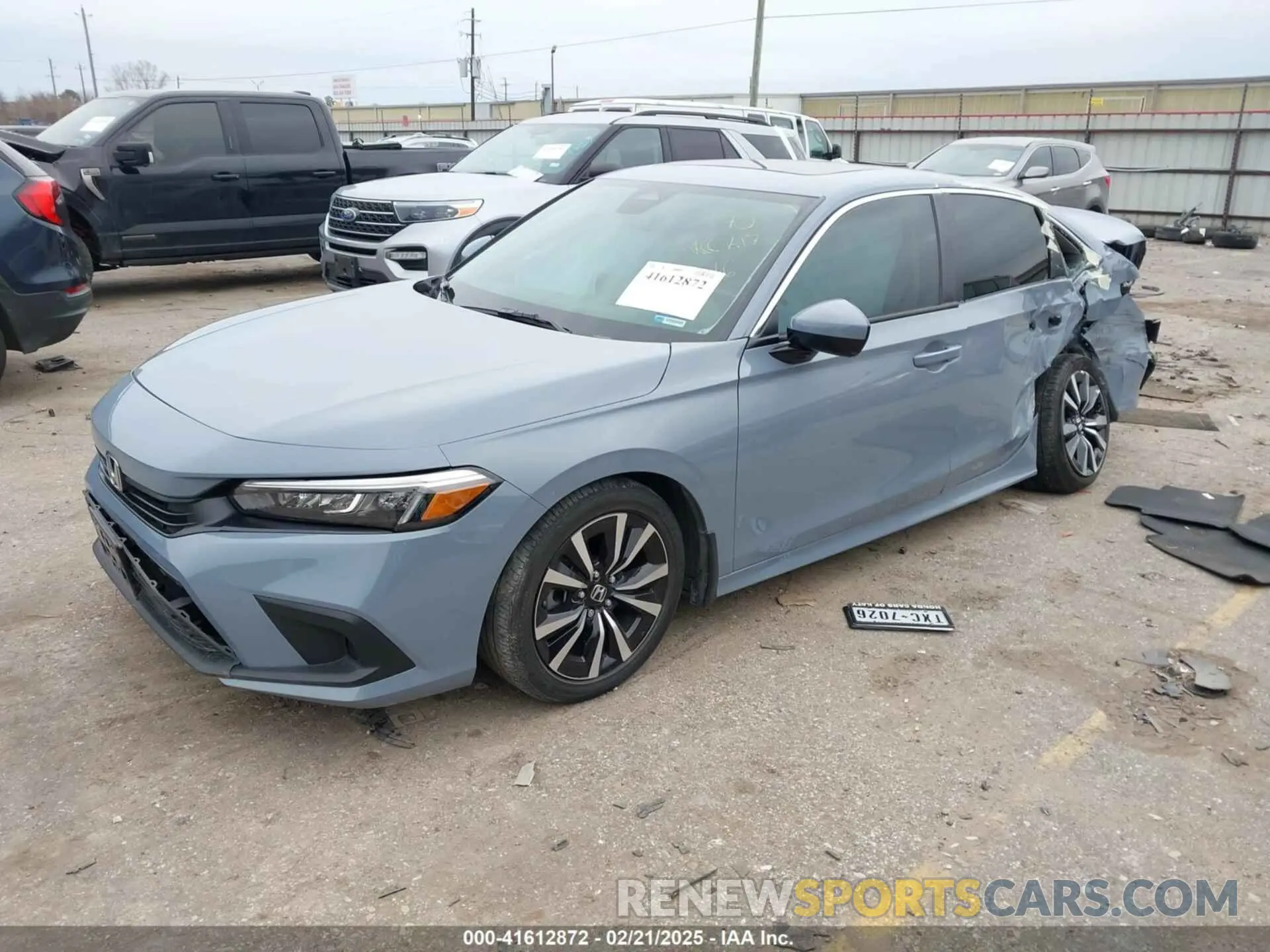 2 Фотография поврежденного автомобиля 2HGFE1F7XRH319650 HONDA CIVIC 2024