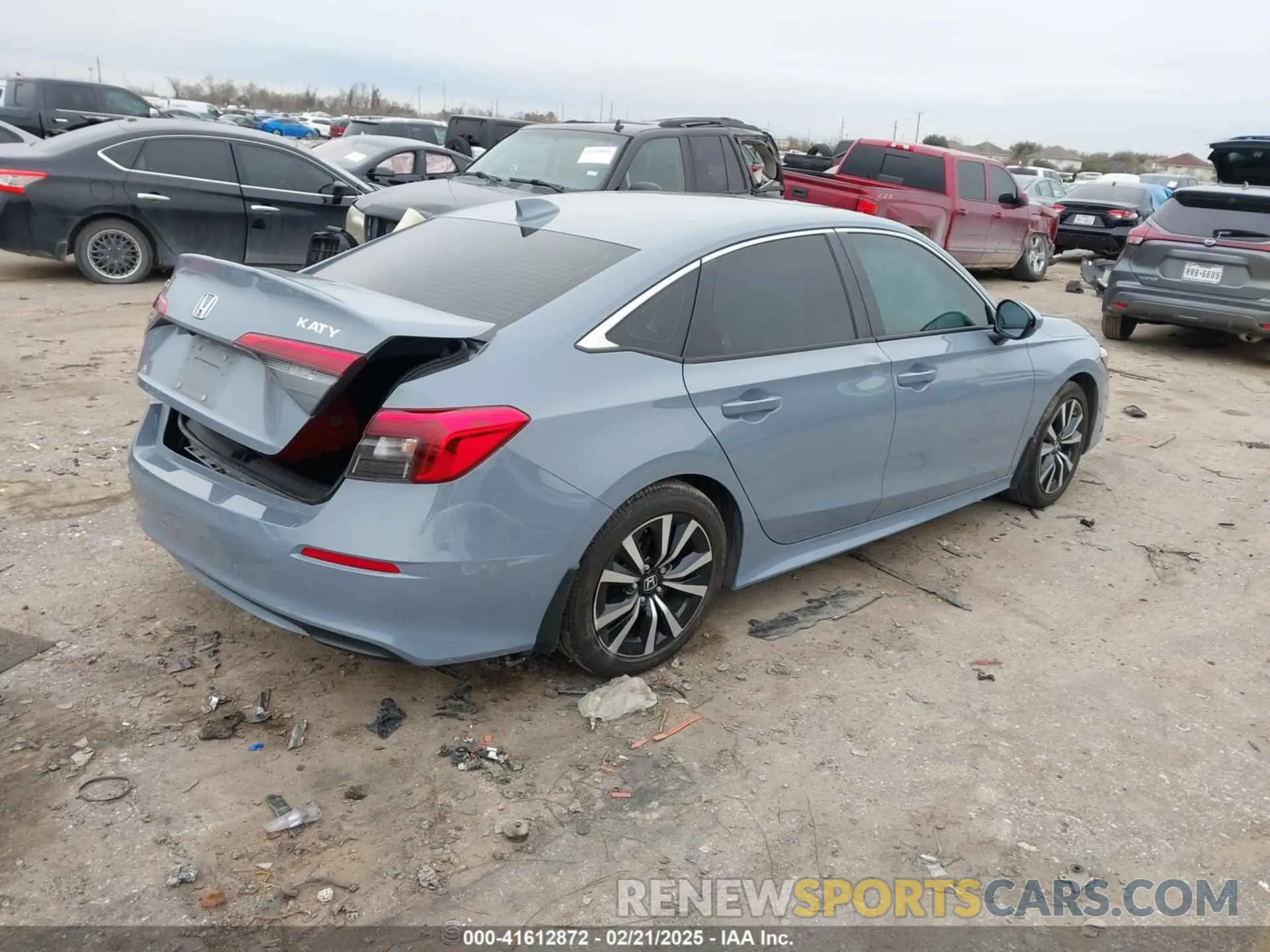 4 Фотография поврежденного автомобиля 2HGFE1F7XRH319650 HONDA CIVIC 2024