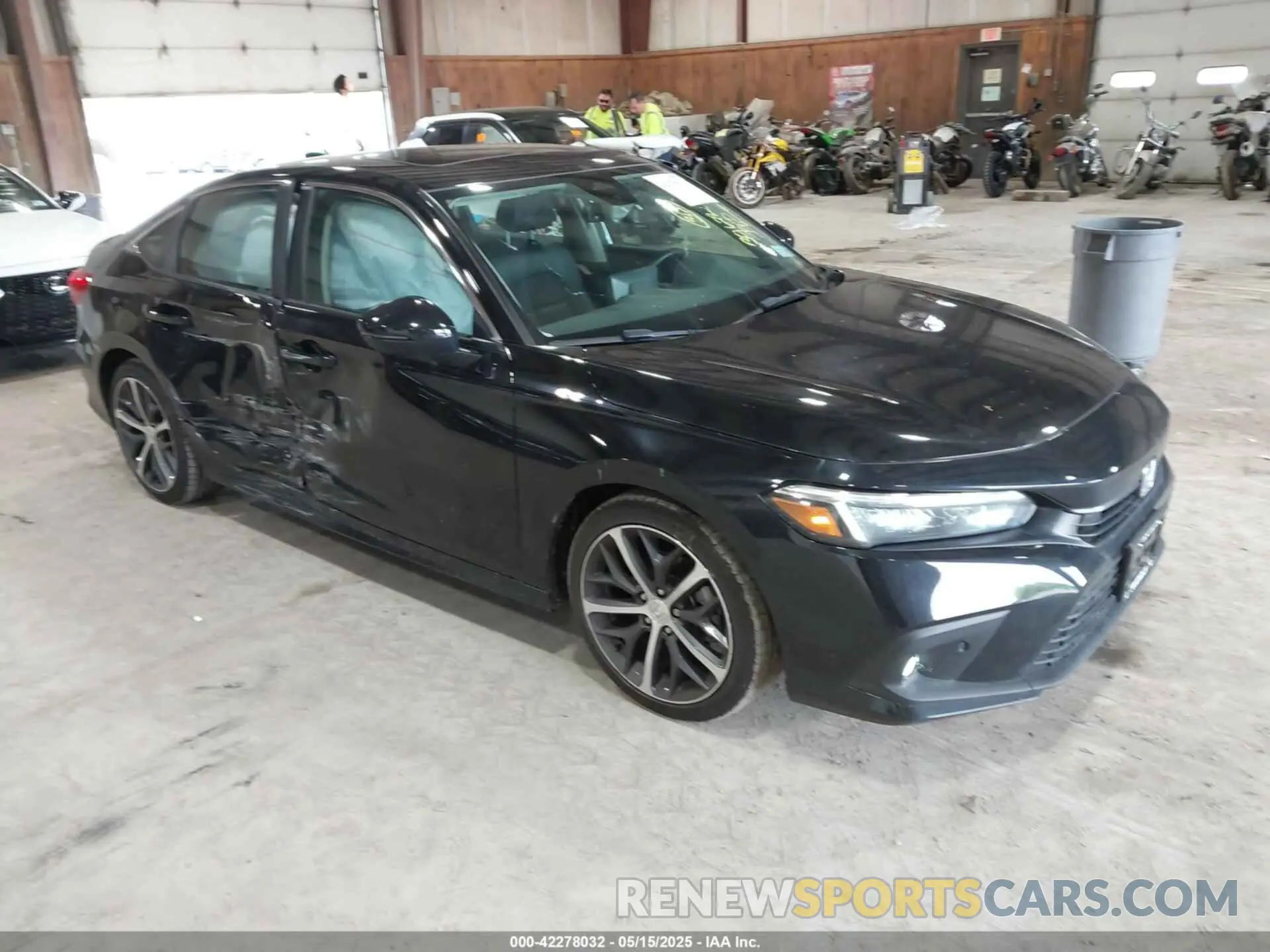 1 Photograph of a damaged car 2HGFE1F90RH328603 HONDA CIVIC 2024