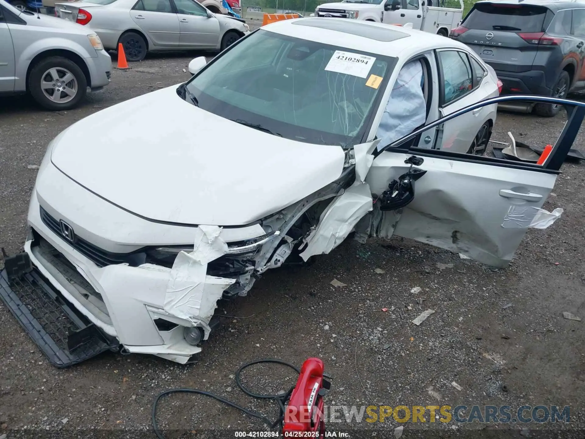 2 Photograph of a damaged car 2HGFE1F93RH341247 HONDA CIVIC 2024
