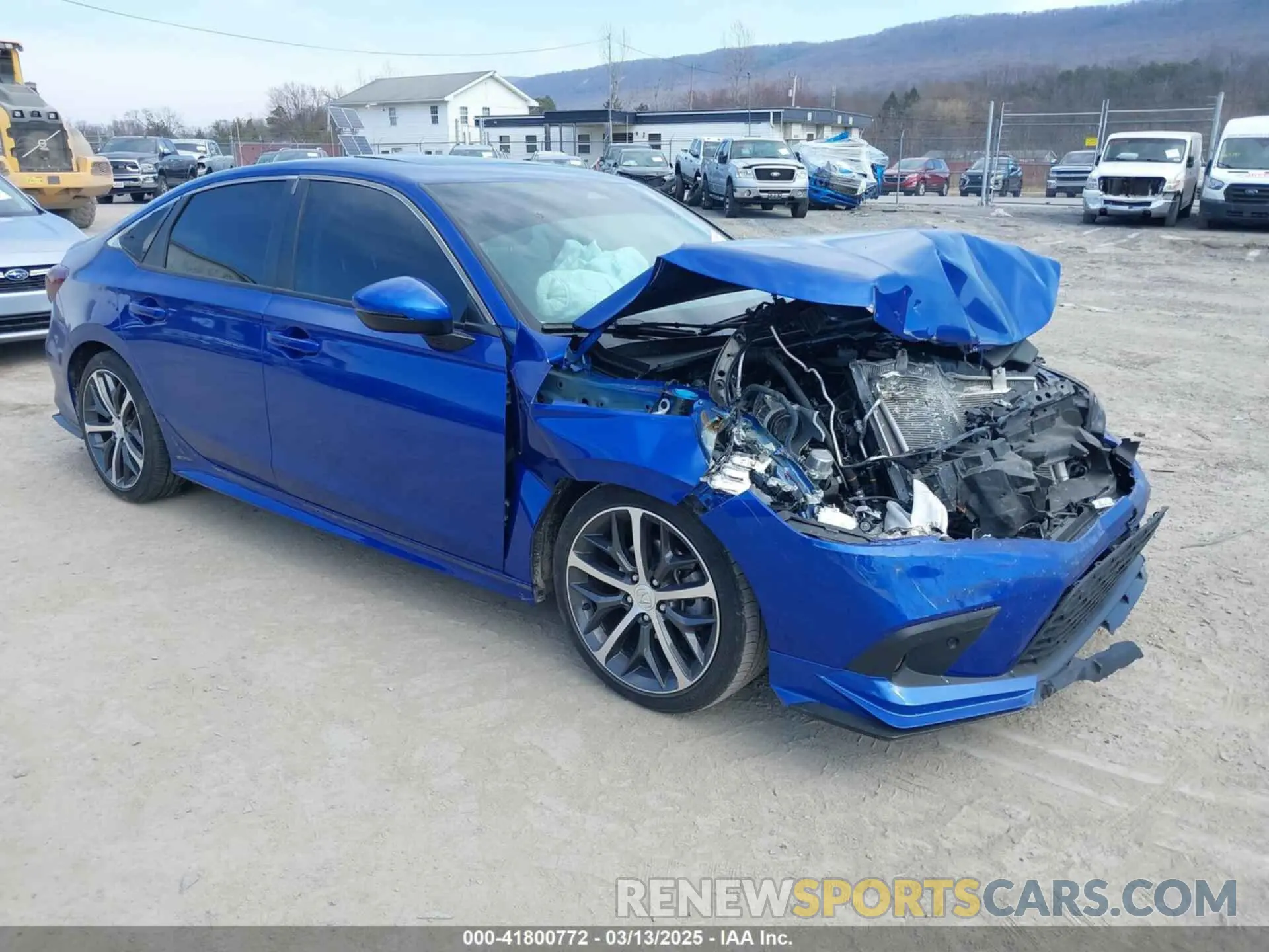 1 Photograph of a damaged car 2HGFE1F95RH315314 HONDA CIVIC 2024