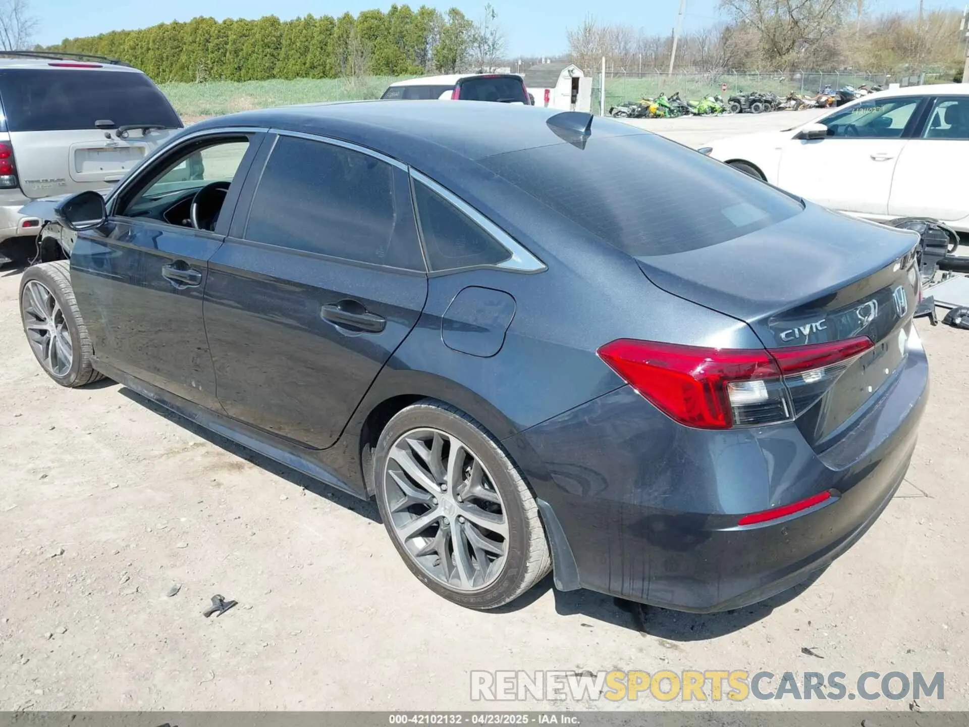 3 Photograph of a damaged car 2HGFE1F96RH322661 HONDA CIVIC 2024