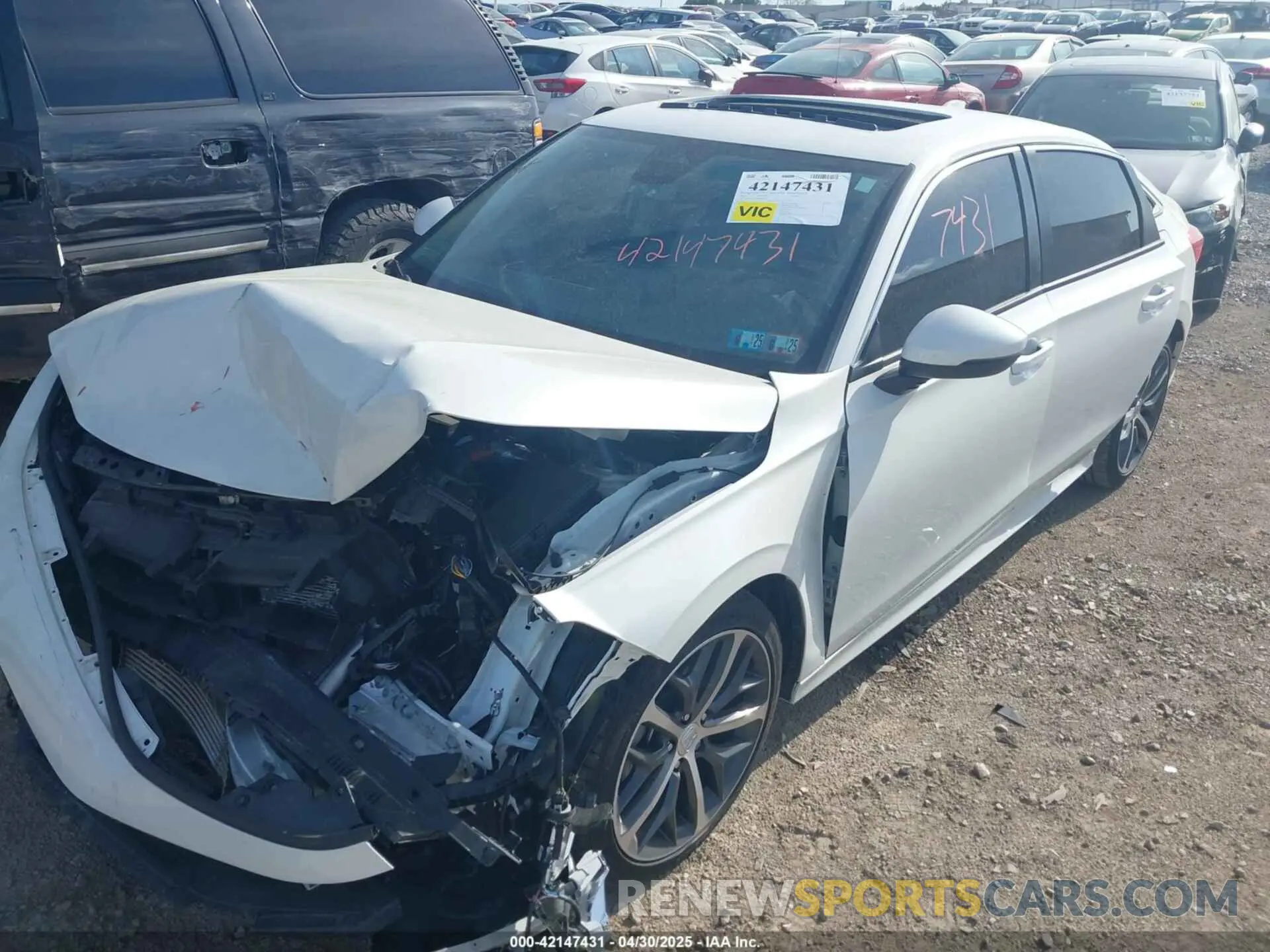 2 Фотография поврежденного автомобиля 2HGFE1F96RH323745 HONDA CIVIC 2024