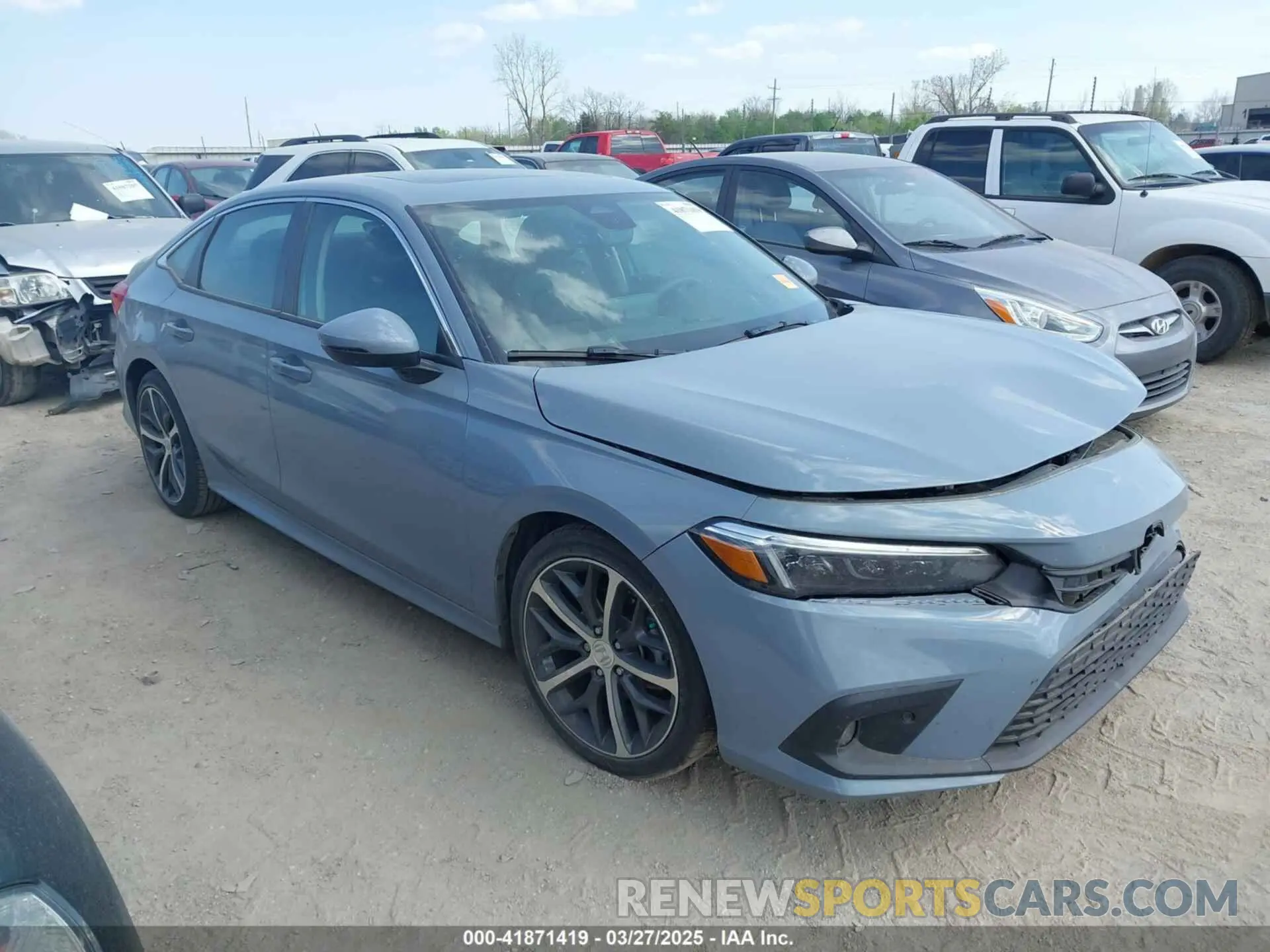 1 Photograph of a damaged car 2HGFE1F98RH304033 HONDA CIVIC 2024