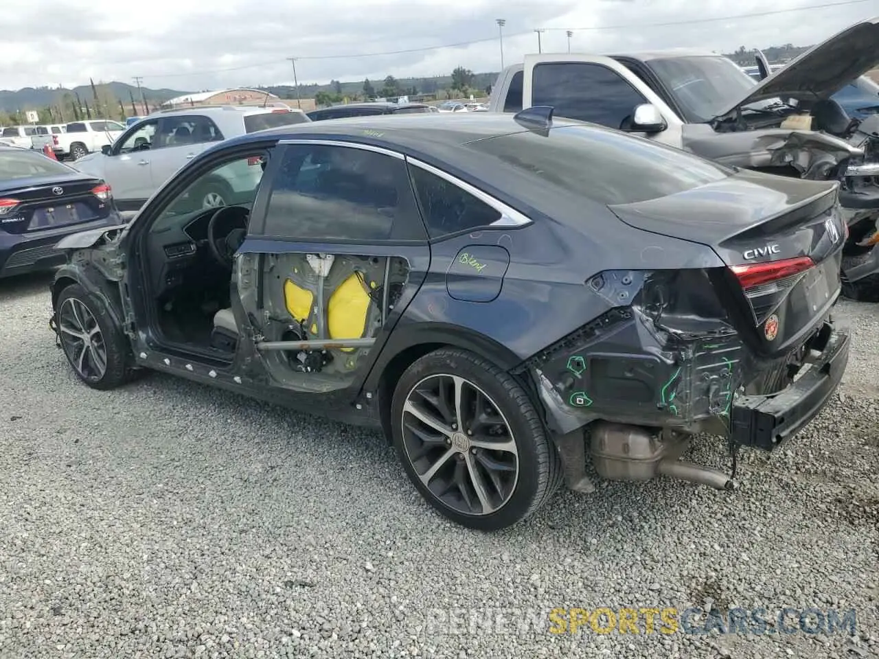 2 Фотография поврежденного автомобиля 2HGFE1F98RH336464 HONDA CIVIC 2024