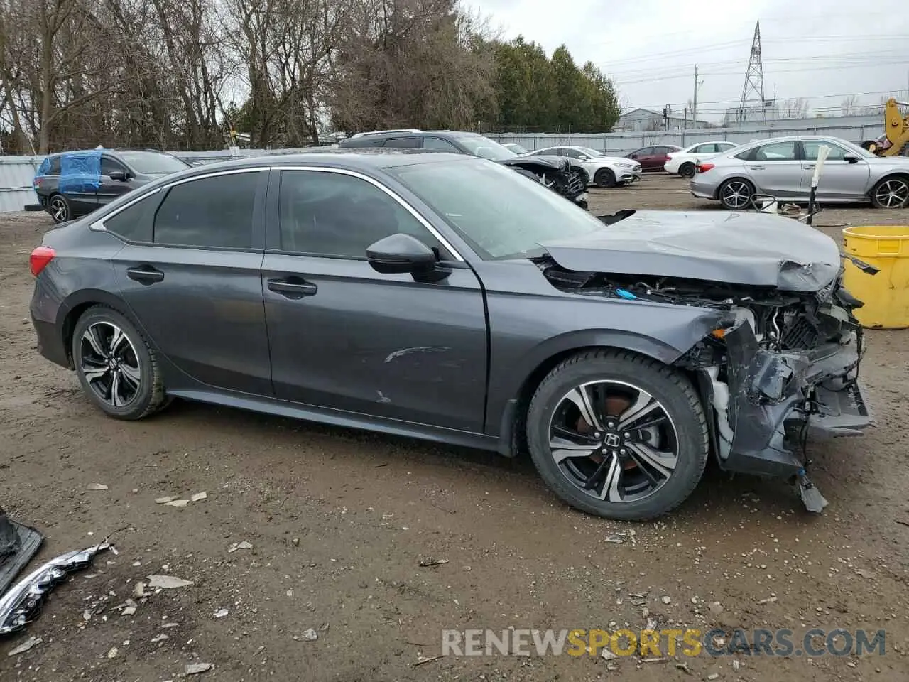 4 Photograph of a damaged car 2HGFE1F9XRH002999 HONDA CIVIC 2024