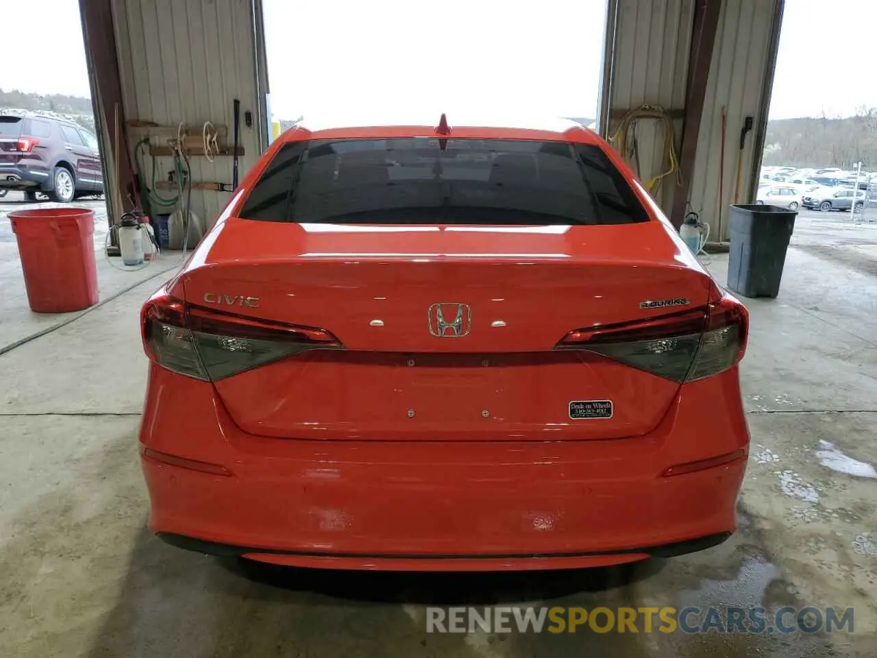 6 Photograph of a damaged car 2HGFE1F9XRH323652 HONDA CIVIC 2024