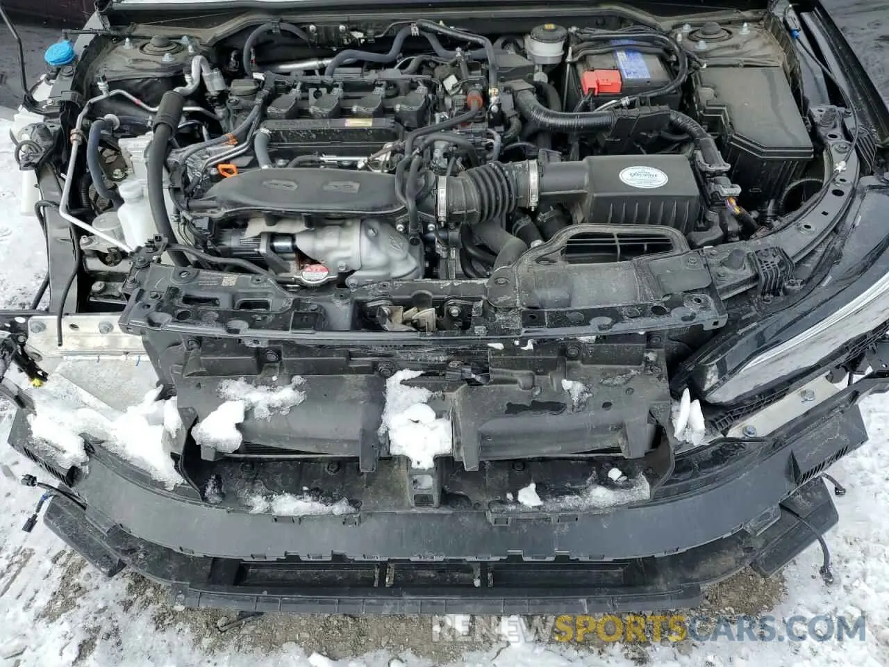 11 Photograph of a damaged car 2HGFE1F9XRH325658 HONDA CIVIC 2024