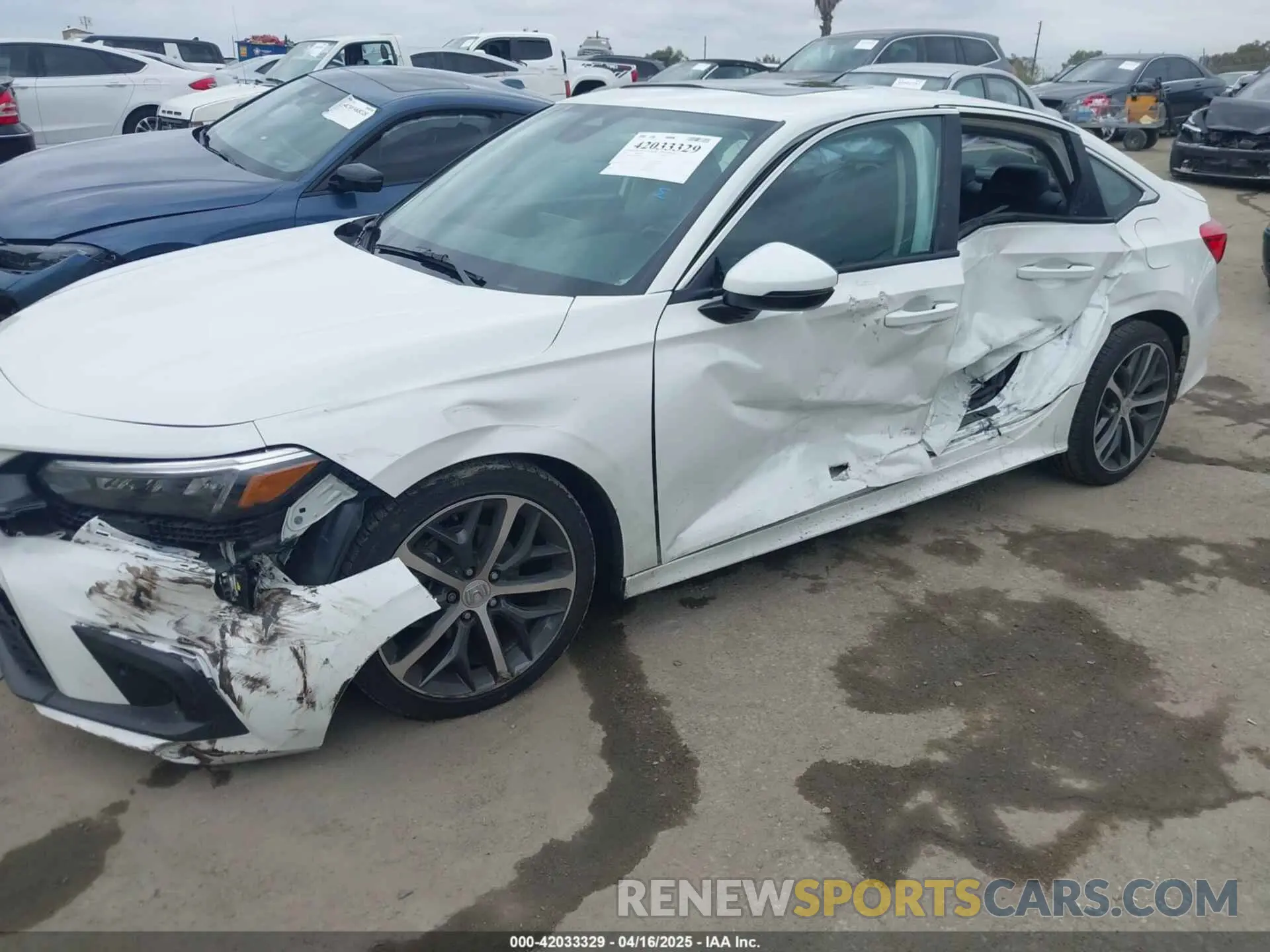 6 Photograph of a damaged car 2HGFE1F9XRH330844 HONDA CIVIC 2024