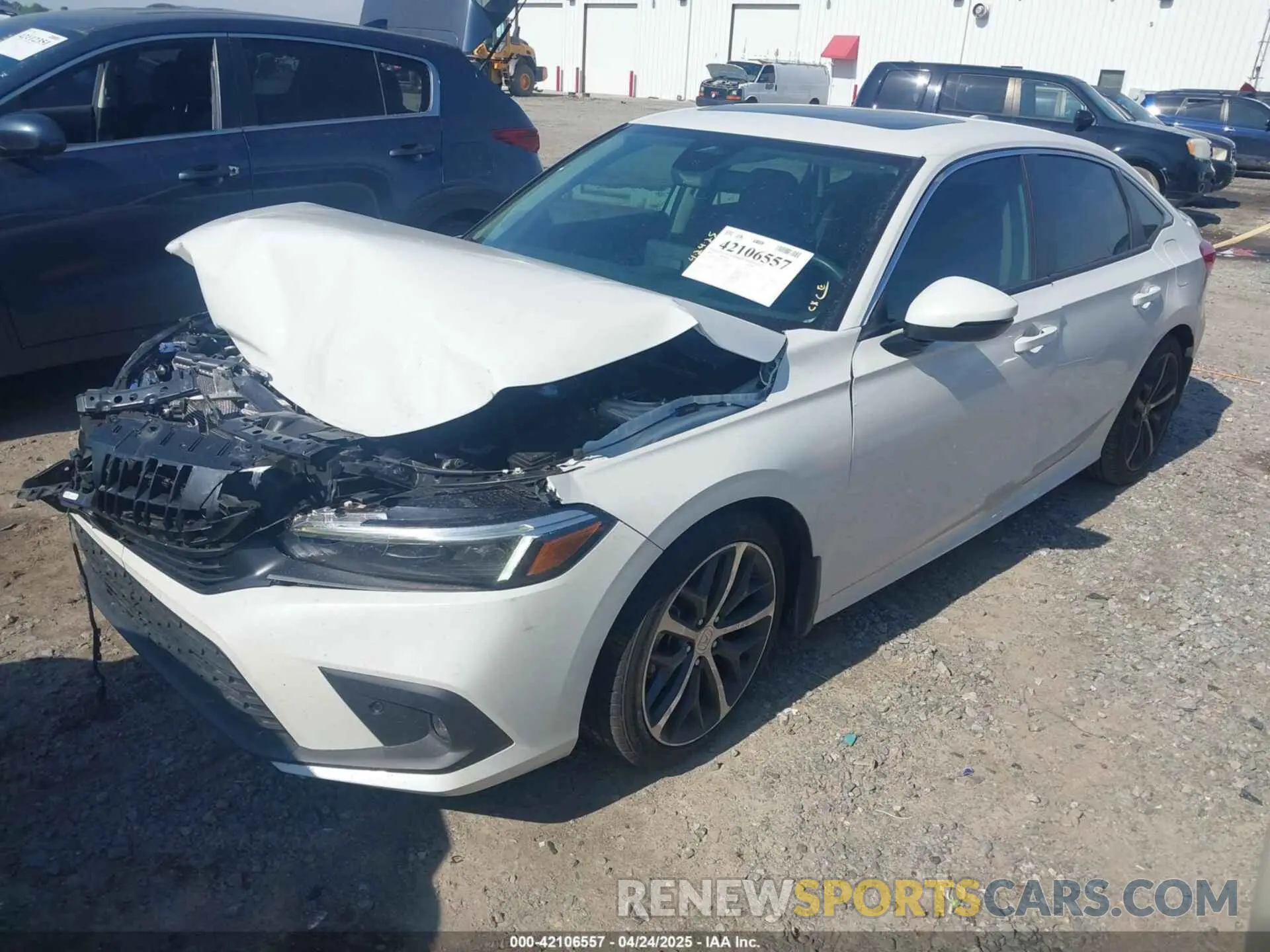 2 Photograph of a damaged car 2HGFE1F9XRH335901 HONDA CIVIC 2024