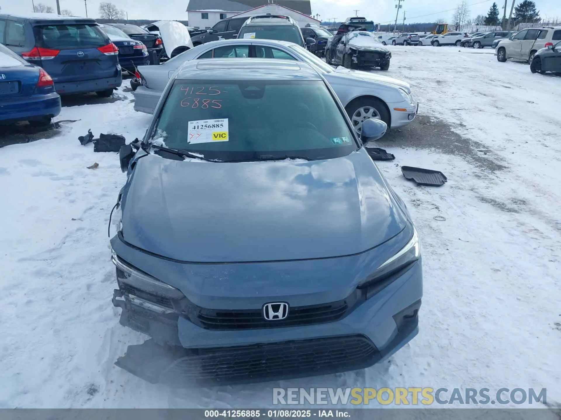 12 Photograph of a damaged car 2HGFE1F9XRH338023 HONDA CIVIC 2024