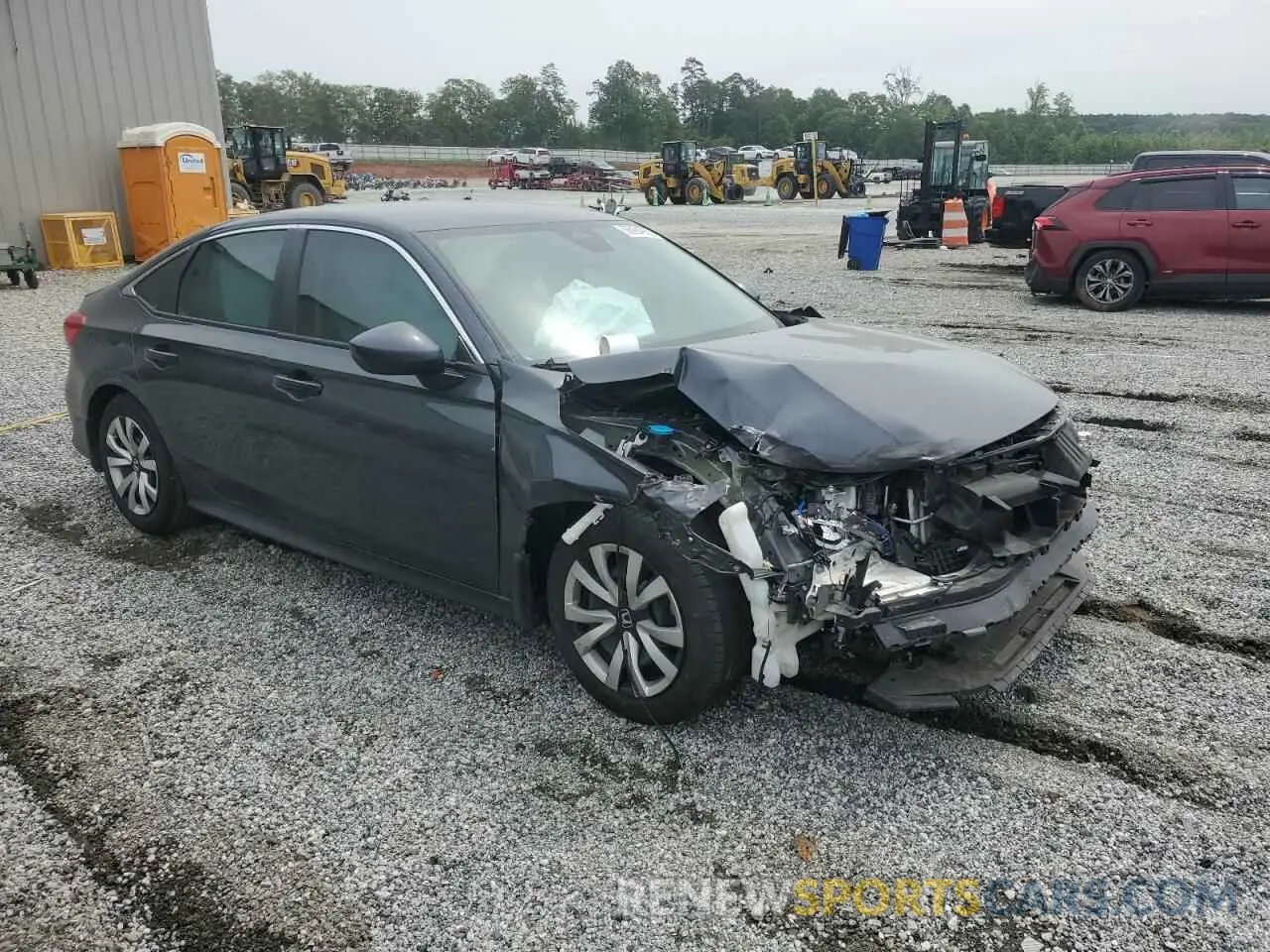 4 Photograph of a damaged car 2HGFE2F20RH519043 HONDA CIVIC 2024