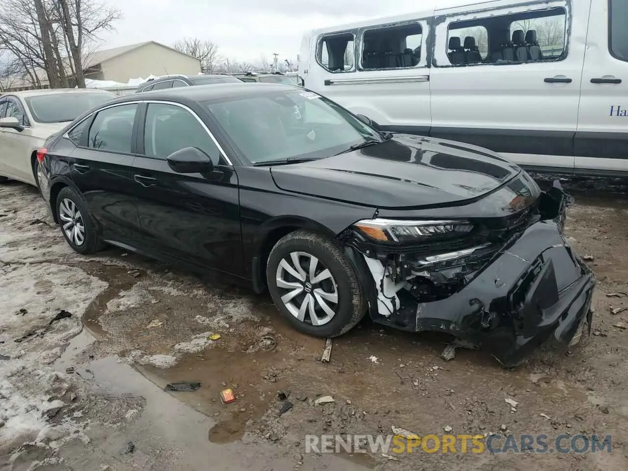 4 Photograph of a damaged car 2HGFE2F20RH584491 HONDA CIVIC 2024