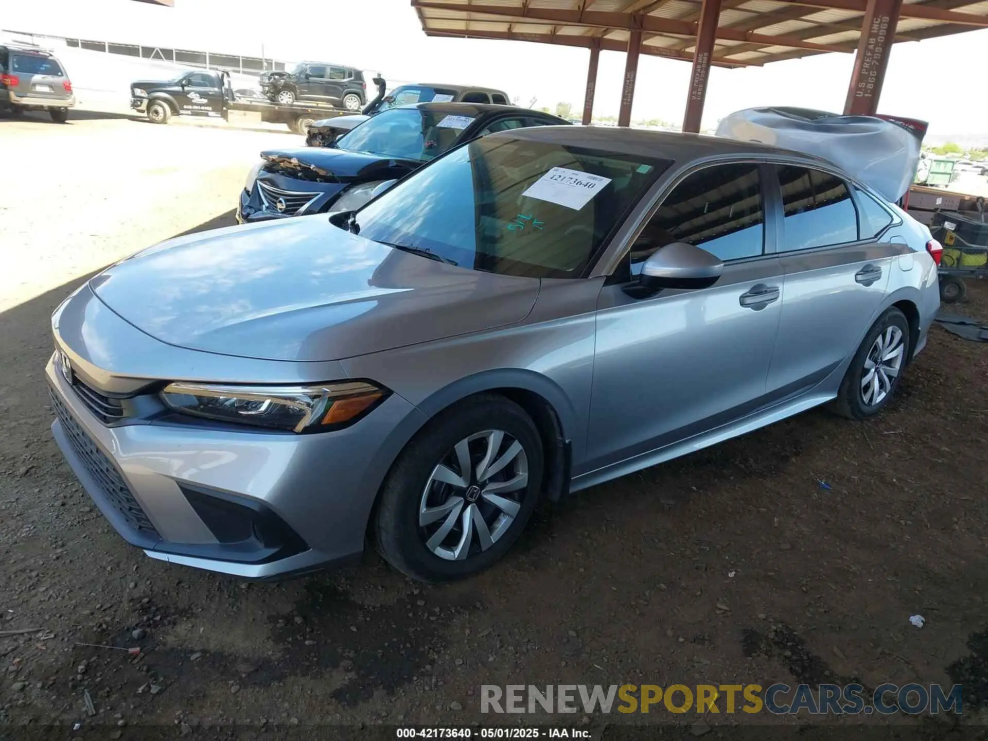 2 Фотография поврежденного автомобиля 2HGFE2F21RH506477 HONDA CIVIC 2024