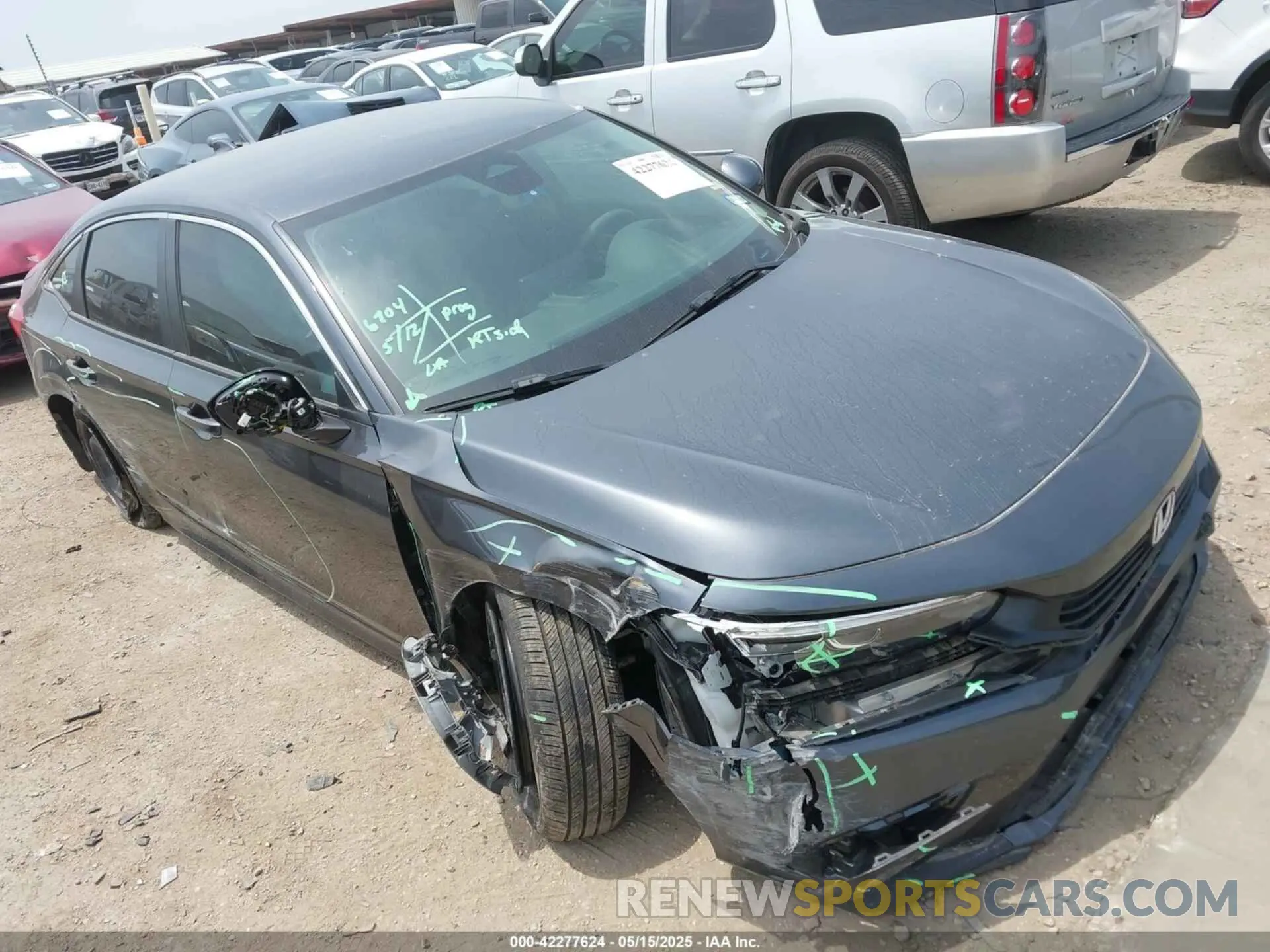 1 Фотография поврежденного автомобиля 2HGFE2F23RH571945 HONDA CIVIC 2024
