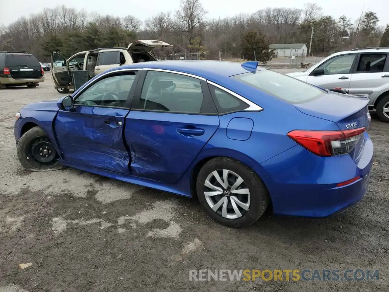 2 Photograph of a damaged car 2HGFE2F23RH584954 HONDA CIVIC 2024