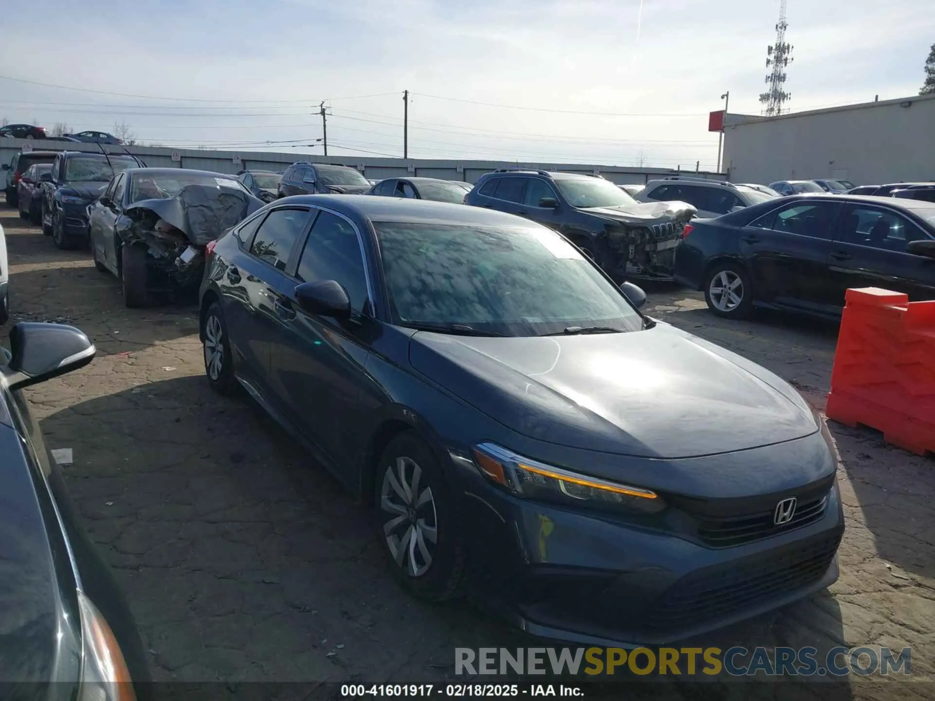 1 Photograph of a damaged car 2HGFE2F24RH567290 HONDA CIVIC 2024