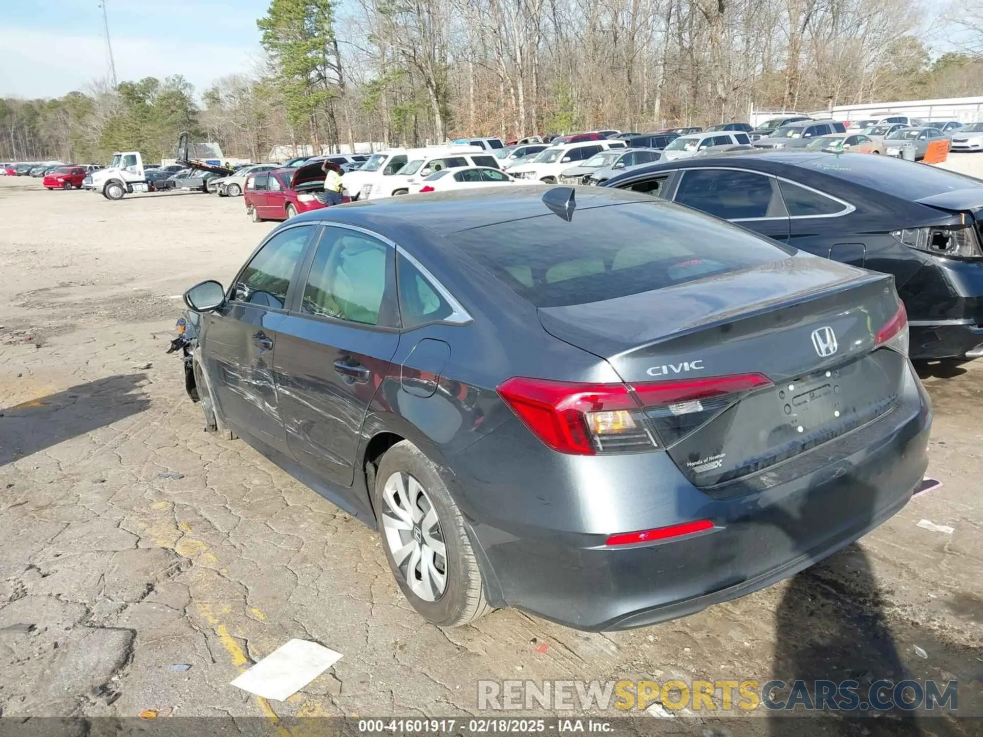 3 Photograph of a damaged car 2HGFE2F24RH567290 HONDA CIVIC 2024