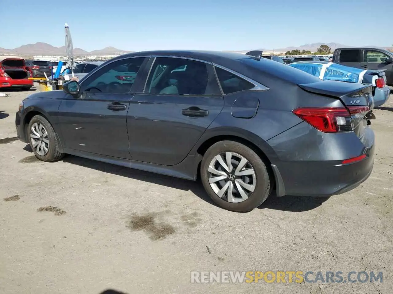 2 Photograph of a damaged car 2HGFE2F25RH513450 HONDA CIVIC 2024