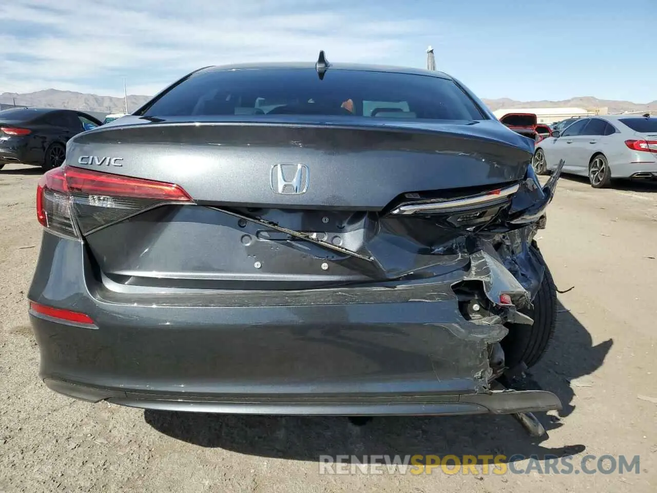 6 Photograph of a damaged car 2HGFE2F25RH513450 HONDA CIVIC 2024