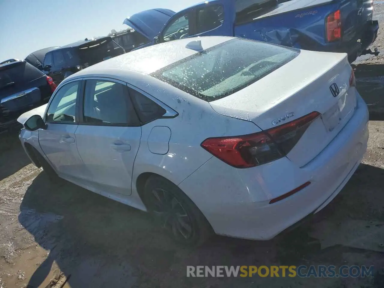 2 Photograph of a damaged car 2HGFE2F26RH514977 HONDA CIVIC 2024
