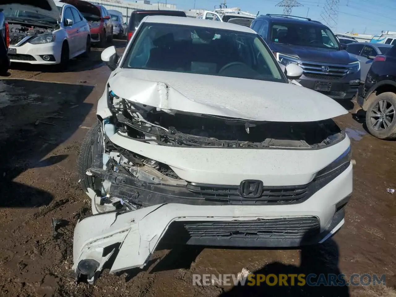 5 Photograph of a damaged car 2HGFE2F26RH514977 HONDA CIVIC 2024