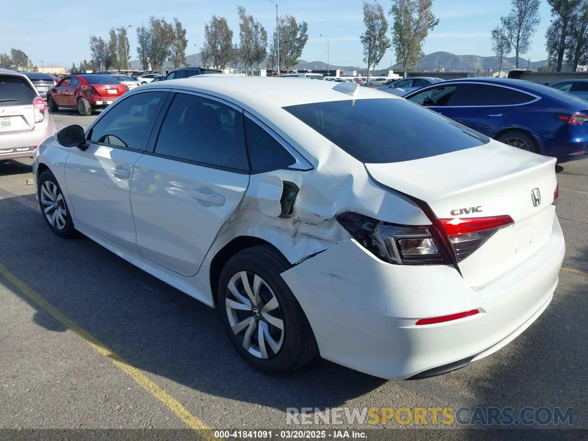 3 Photograph of a damaged car 2HGFE2F27RH541976 HONDA CIVIC 2024