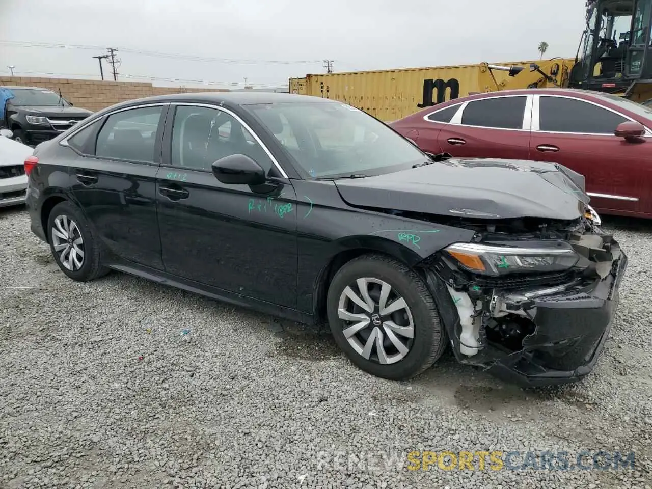 4 Photograph of a damaged car 2HGFE2F27RH571172 HONDA CIVIC 2024