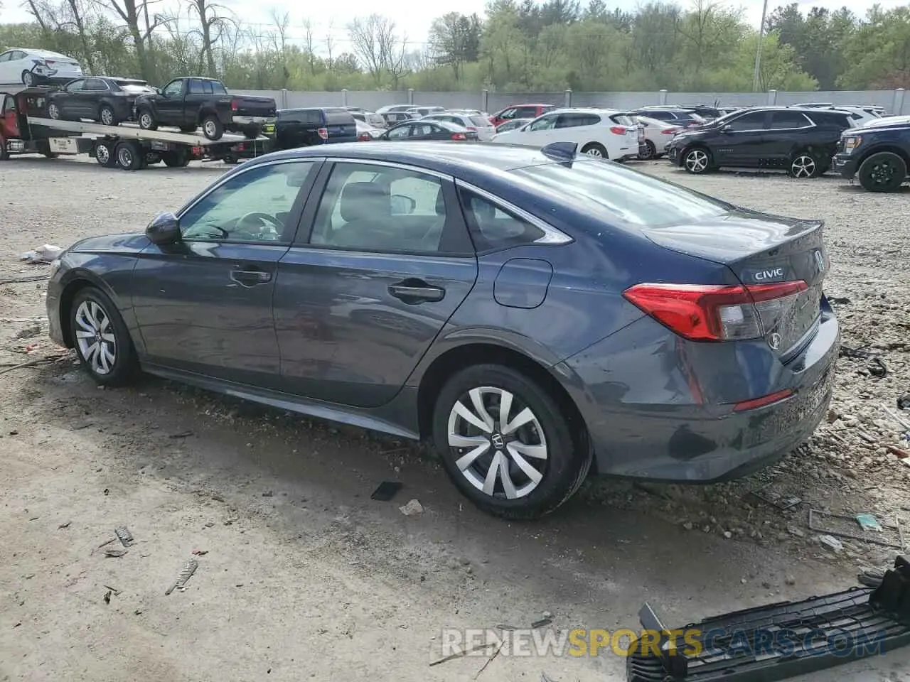 2 Photograph of a damaged car 2HGFE2F28RH532042 HONDA CIVIC 2024