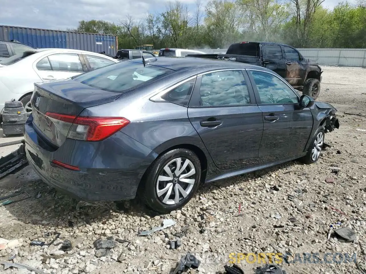 3 Photograph of a damaged car 2HGFE2F28RH532042 HONDA CIVIC 2024