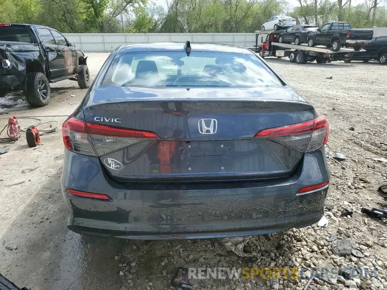 6 Photograph of a damaged car 2HGFE2F28RH532042 HONDA CIVIC 2024