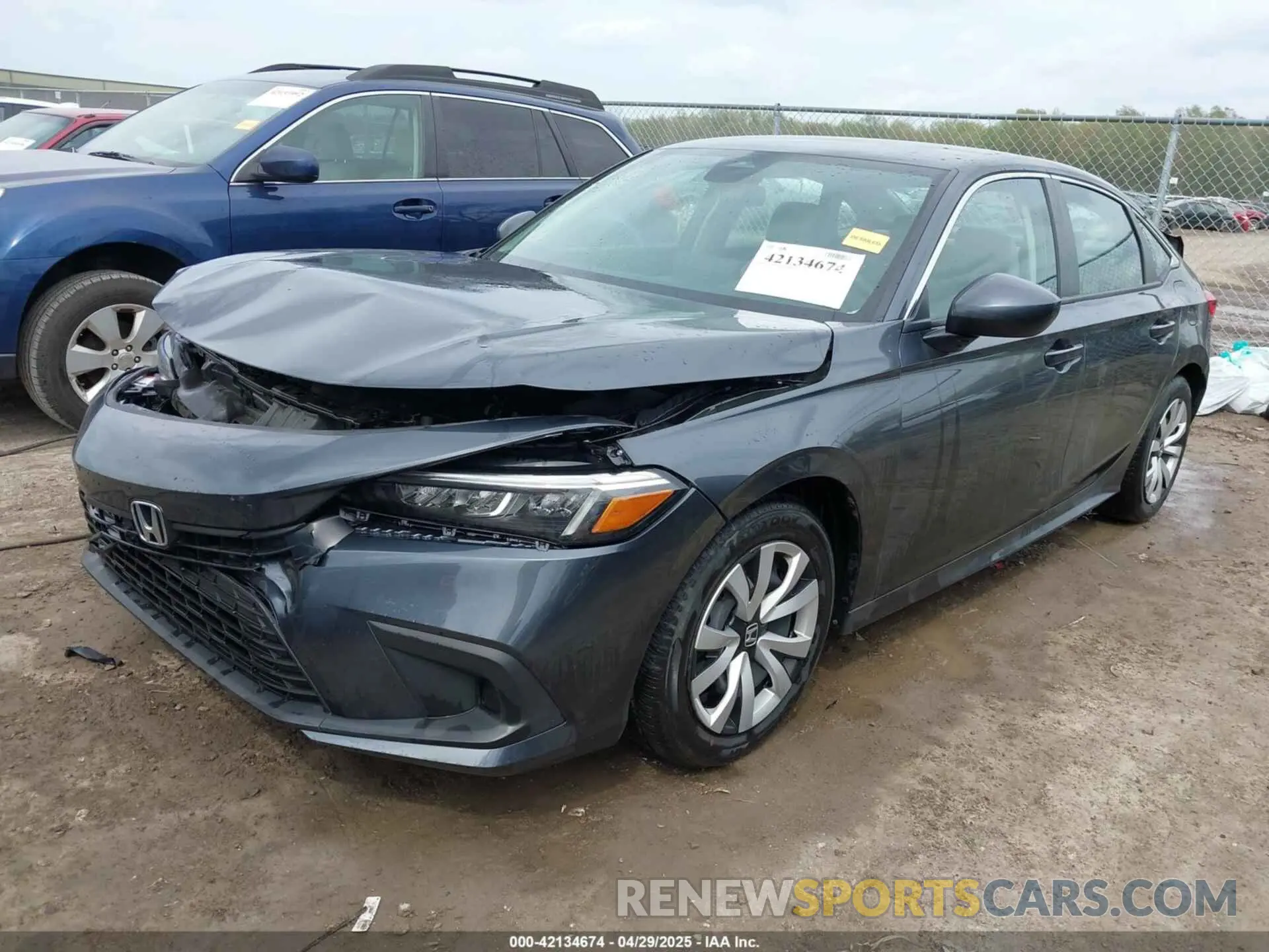 2 Фотография поврежденного автомобиля 2HGFE2F28RH568684 HONDA CIVIC 2024