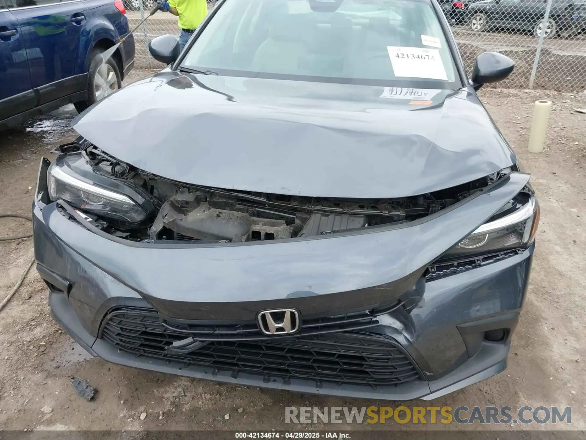 6 Фотография поврежденного автомобиля 2HGFE2F28RH568684 HONDA CIVIC 2024