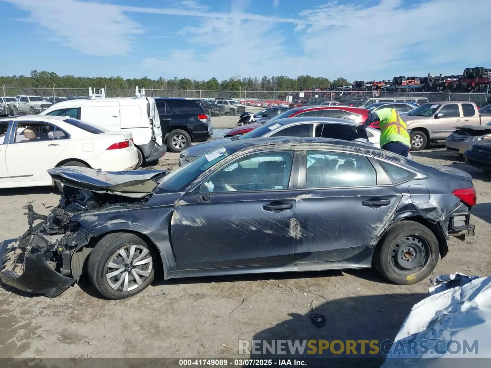 14 Фотография поврежденного автомобиля 2HGFE2F29RH519056 HONDA CIVIC 2024