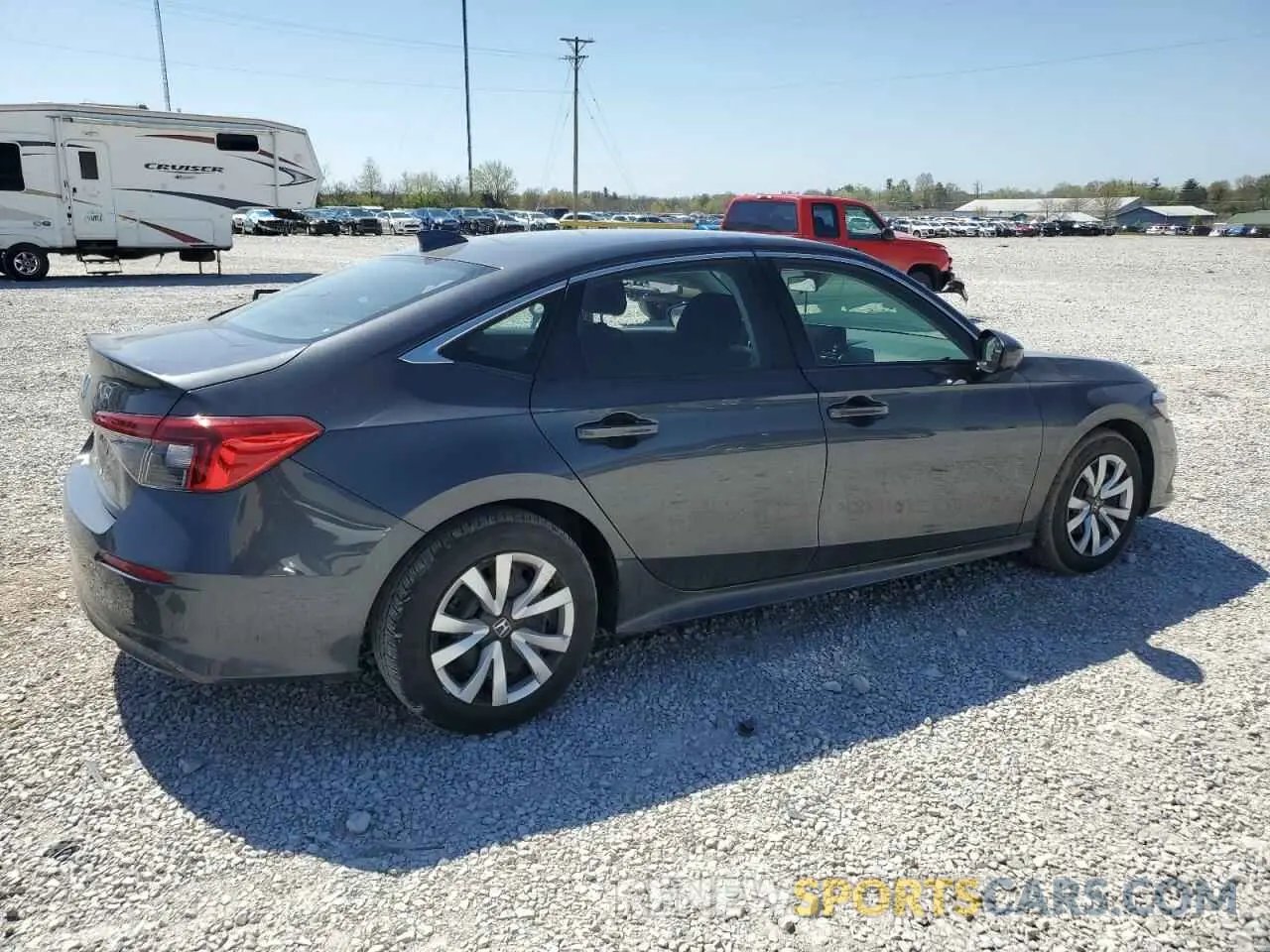 3 Photograph of a damaged car 2HGFE2F29RH579824 HONDA CIVIC 2024