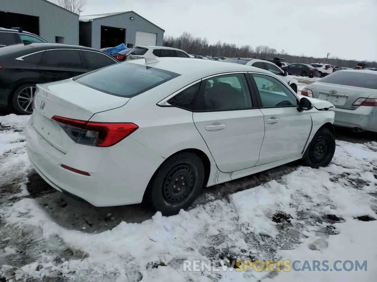 3 Photograph of a damaged car 2HGFE2F37RH113172 HONDA CIVIC 2024