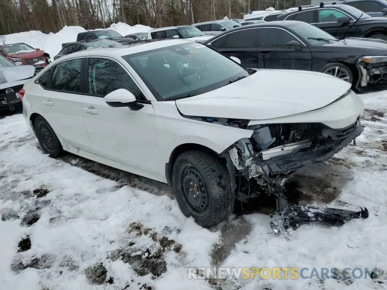 4 Photograph of a damaged car 2HGFE2F37RH113172 HONDA CIVIC 2024