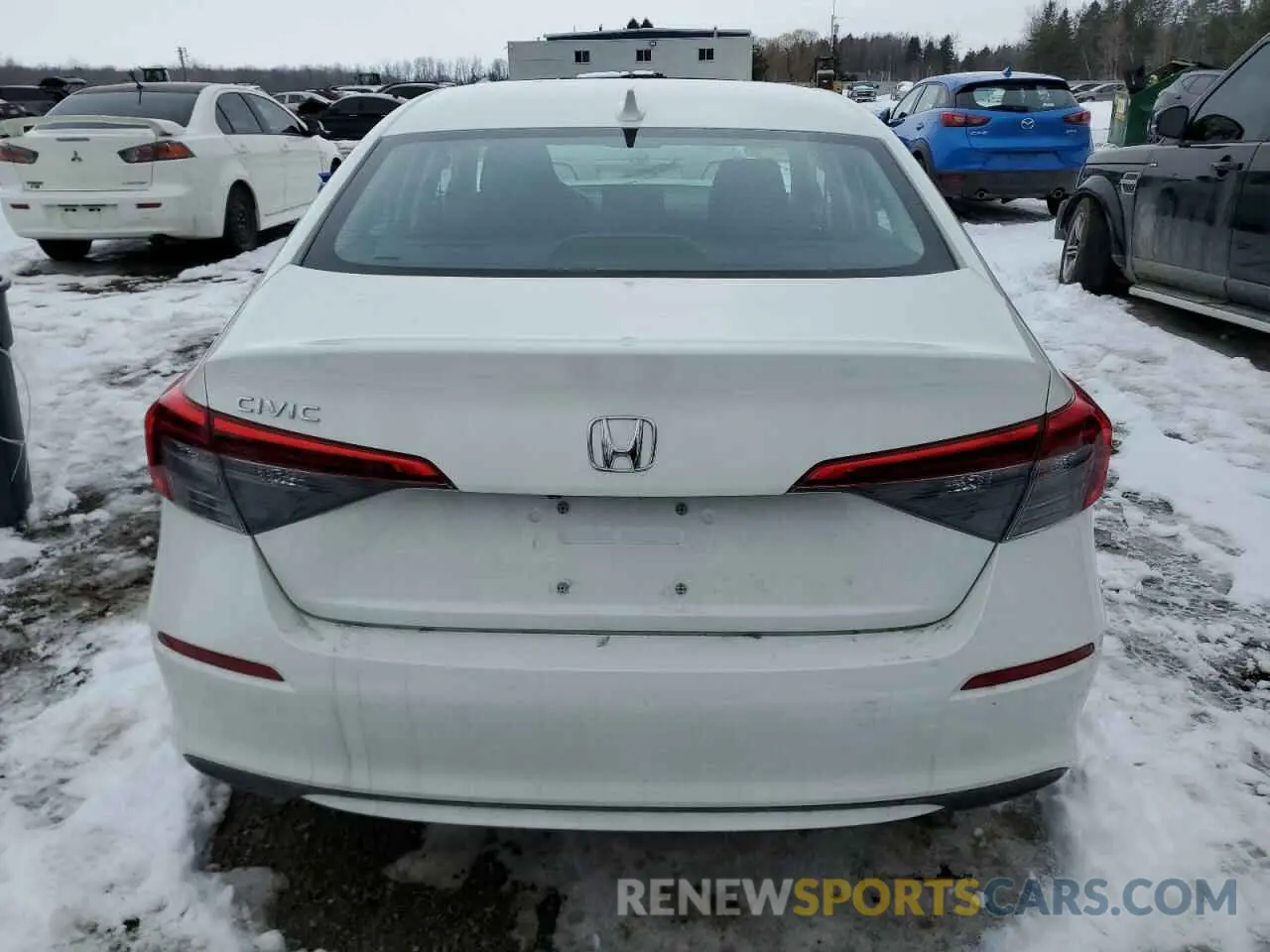 6 Photograph of a damaged car 2HGFE2F37RH113172 HONDA CIVIC 2024
