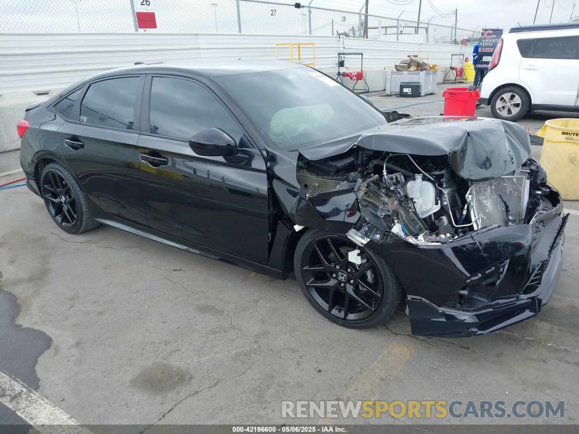 1 Photograph of a damaged car 2HGFE2F50RH521997 HONDA CIVIC 2024