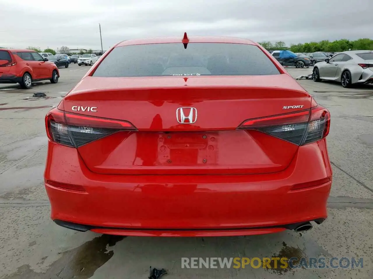 6 Фотография поврежденного автомобиля 2HGFE2F50RH538699 HONDA CIVIC 2024
