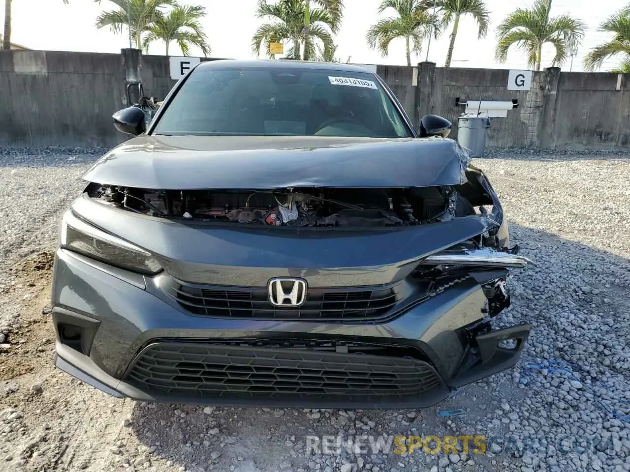 5 Photograph of a damaged car 2HGFE2F50RH545006 HONDA CIVIC 2024