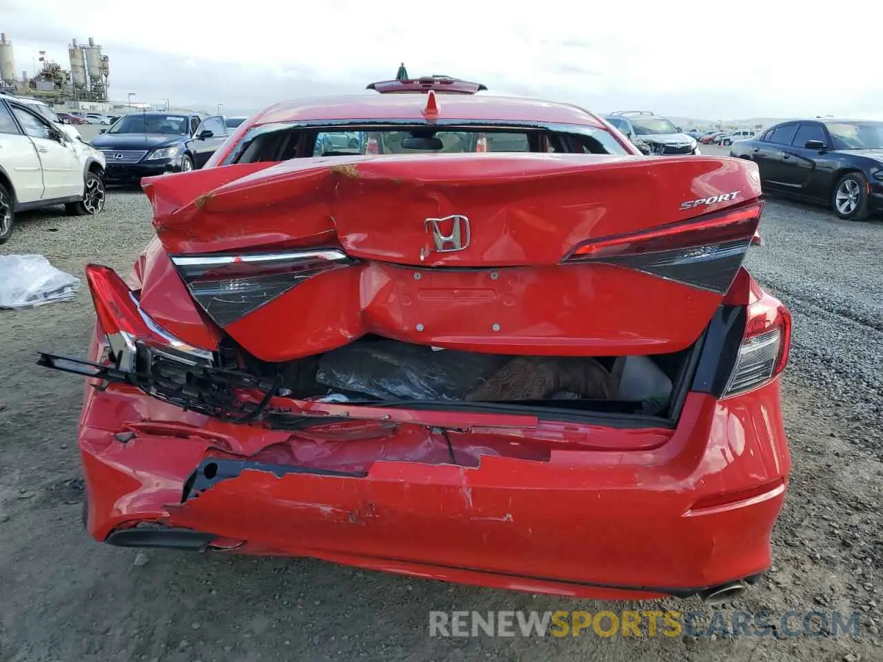 6 Photograph of a damaged car 2HGFE2F50RH550853 HONDA CIVIC 2024