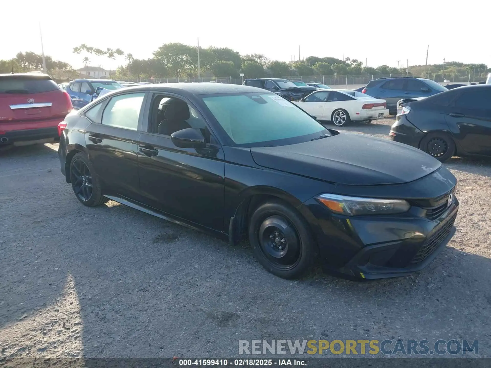 1 Photograph of a damaged car 2HGFE2F50RH564624 HONDA CIVIC 2024