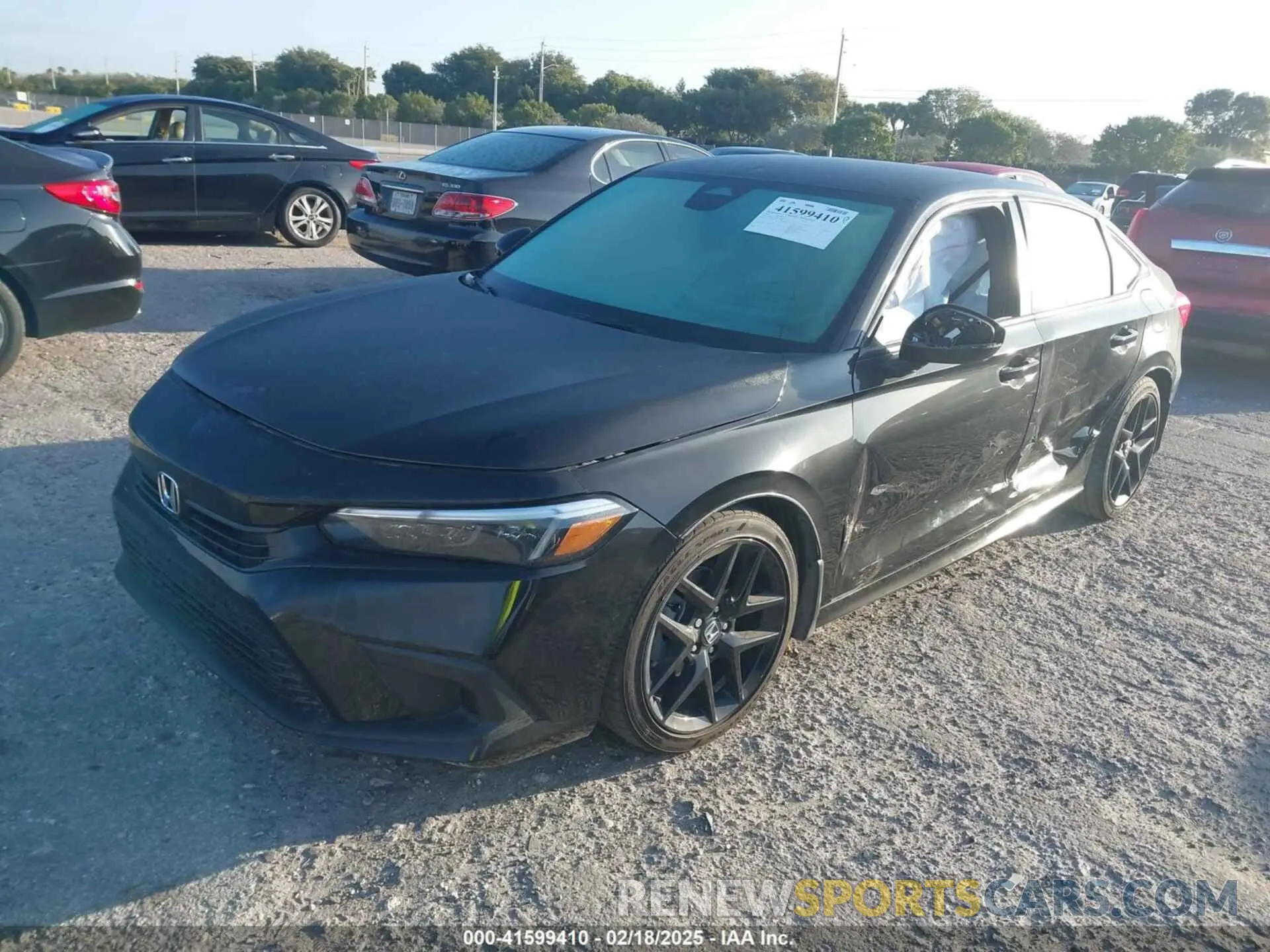 2 Photograph of a damaged car 2HGFE2F50RH564624 HONDA CIVIC 2024