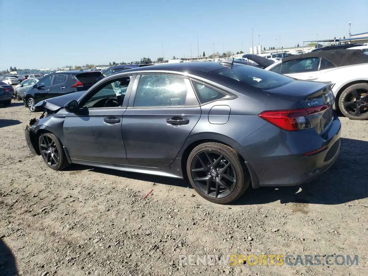 2 Photograph of a damaged car 2HGFE2F50RH568365 HONDA CIVIC 2024