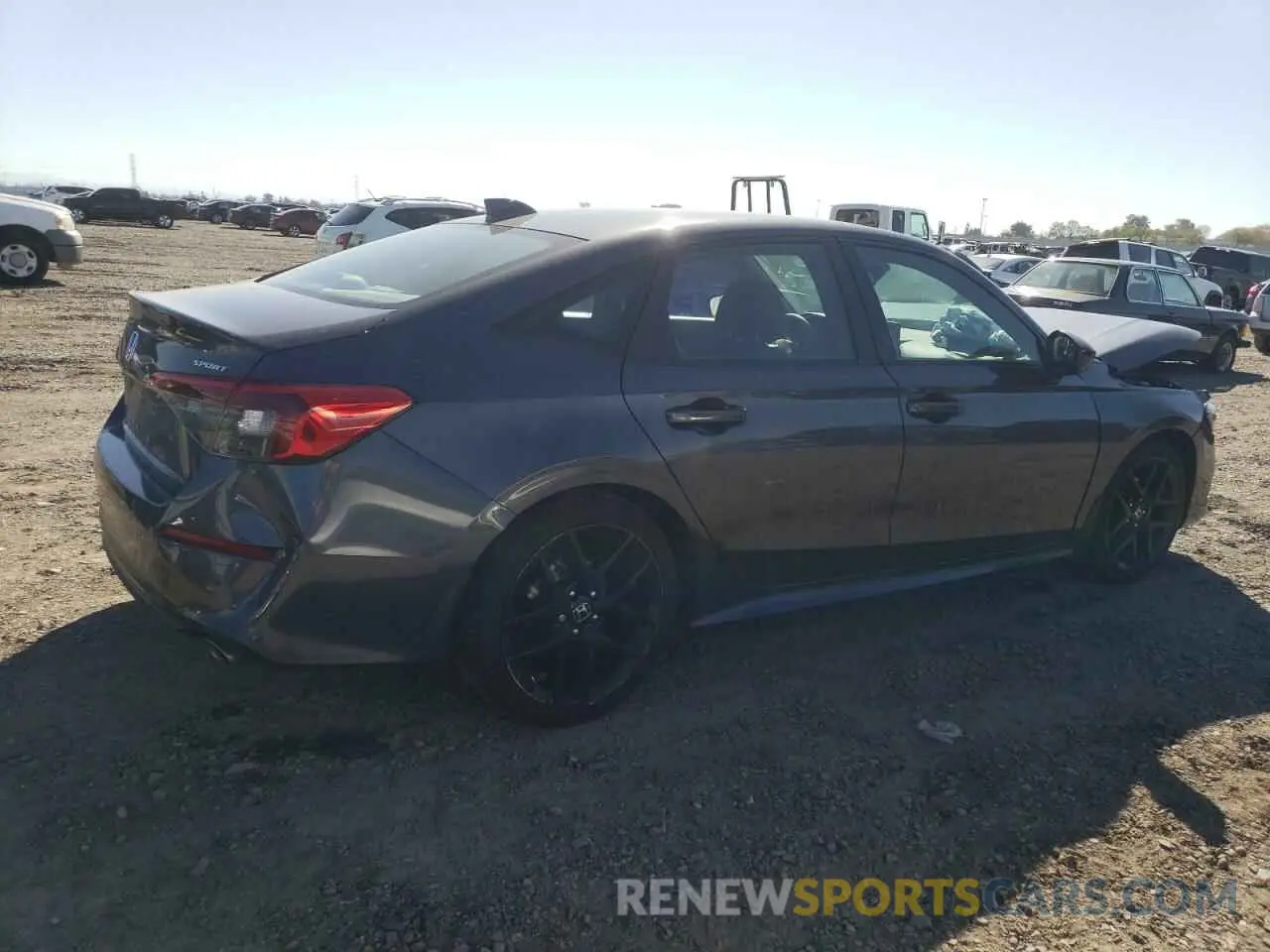 3 Photograph of a damaged car 2HGFE2F50RH568365 HONDA CIVIC 2024