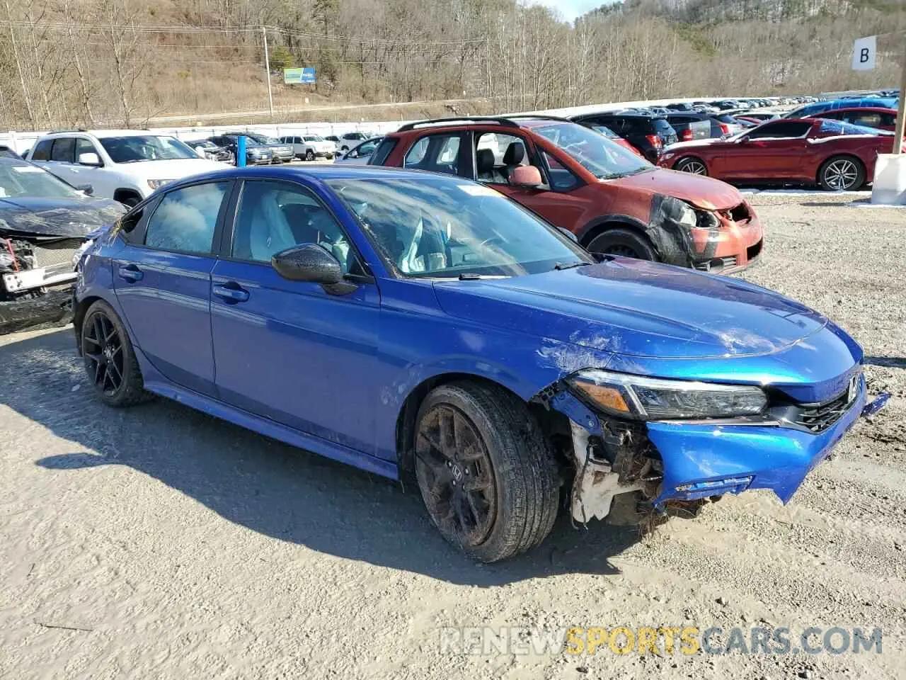 4 Фотография поврежденного автомобиля 2HGFE2F50RH576479 HONDA CIVIC 2024