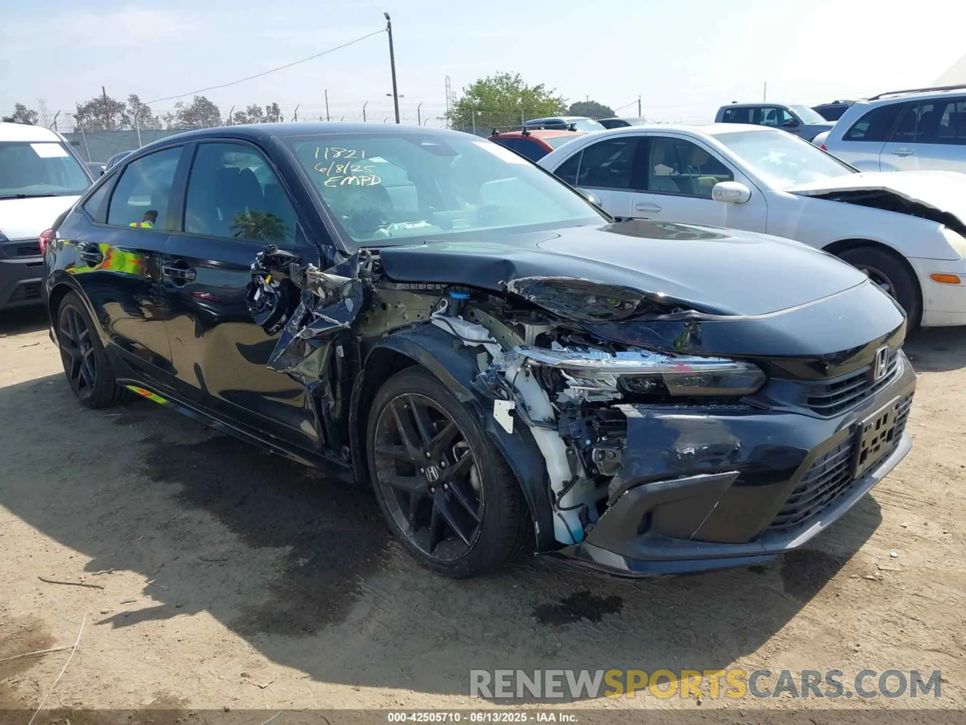 1 Photograph of a damaged car 2HGFE2F51RH512371 HONDA CIVIC 2024