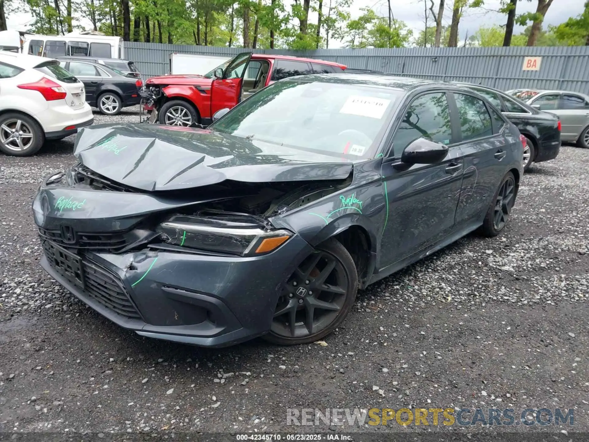 2 Photograph of a damaged car 2HGFE2F51RH516193 HONDA CIVIC 2024